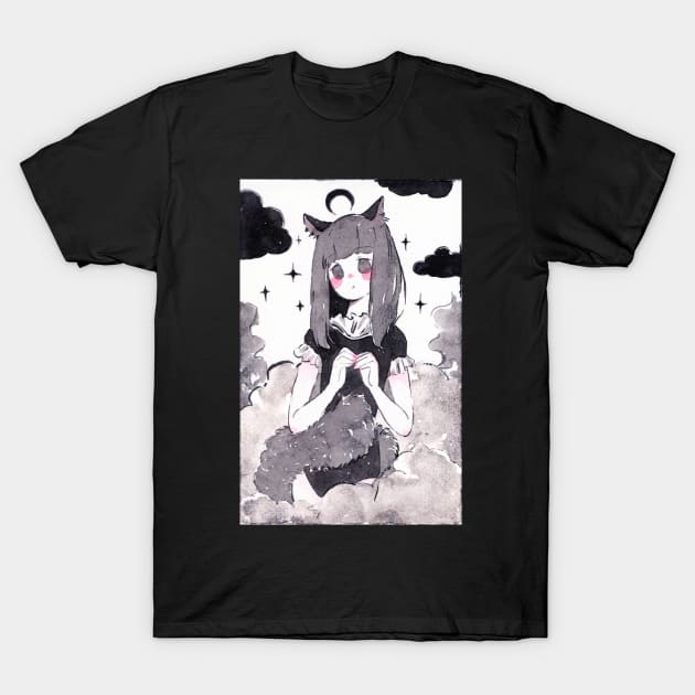 Shining girl T-Shirt by MinranZhang